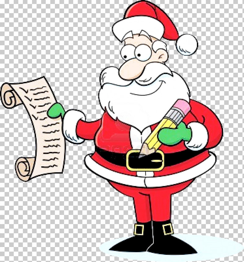 Santa Claus PNG, Clipart, Cartoon, Christmas, Christmas Elf, Line, Santa Claus Free PNG Download