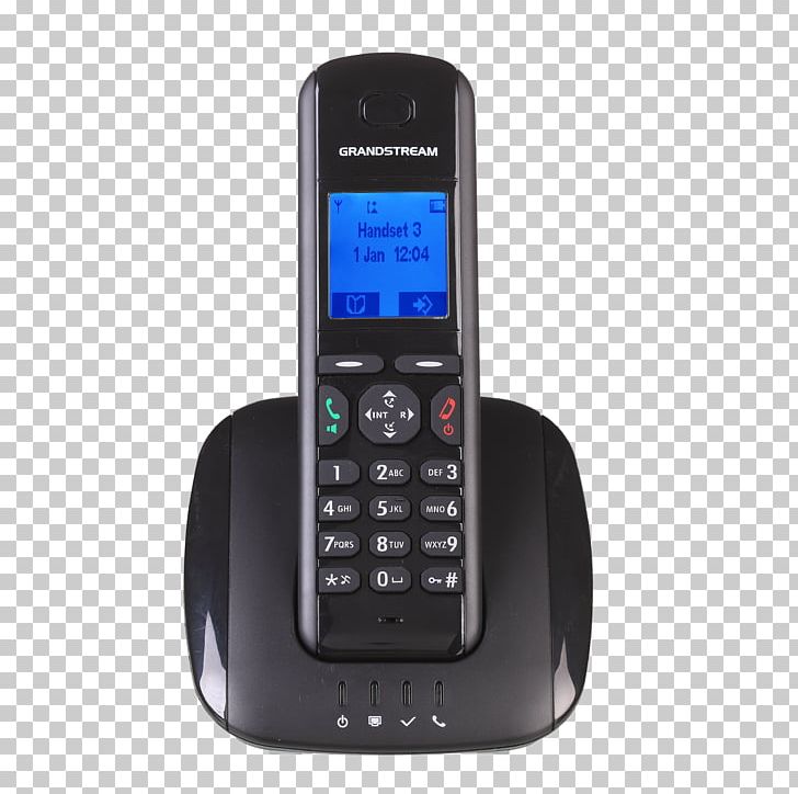 Grandstream Networks Digital Enhanced Cordless Telecommunications Telephone VoIP Phone Voice Over IP PNG, Clipart, Answering Machine, Business, Business Telephone System, Caller Id, Cellular Network Free PNG Download