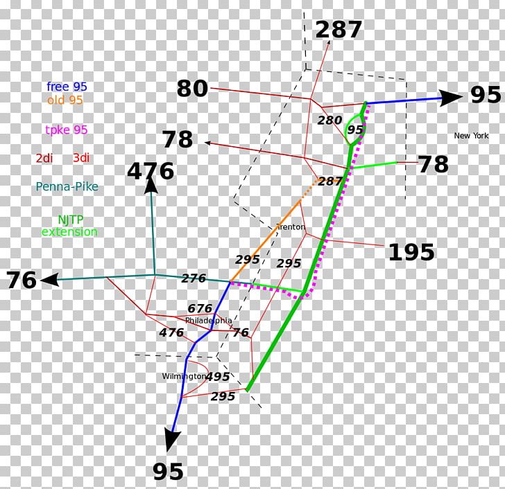 Line Point Angle Interstate 95 Diagram PNG, Clipart, Angle, Area, Art, Diagram, Interstate 95 Free PNG Download