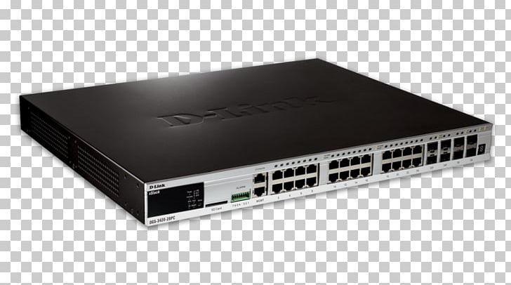 Small Form-factor Pluggable Transceiver 10 Gigabit Ethernet Stackable Switch Network Switch PNG, Clipart, Computer Network, Computer Networking, Dlink, Electronic Device, Electronics Free PNG Download