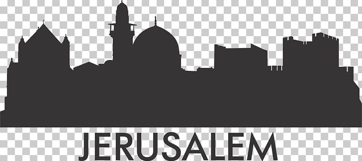 Jerusalem Wall Decal Organization Sticker PNG, Clipart, Adhesive, Black And White, Brand, Castle, City Free PNG Download