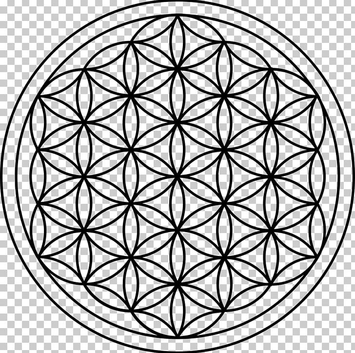 Sacred Geometry Overlapping Circles Grid PNG, Clipart, 34470, Area, Art, Black And White, Circle Free PNG Download