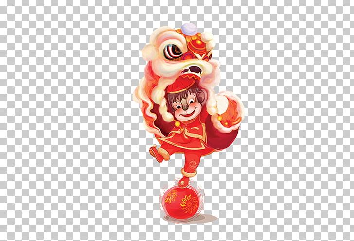 Lion Dance Chinese New Year Dragon Dance PNG, Clipart, Animals, Cartoon, Chinese New Year, Clown, Dance Free PNG Download