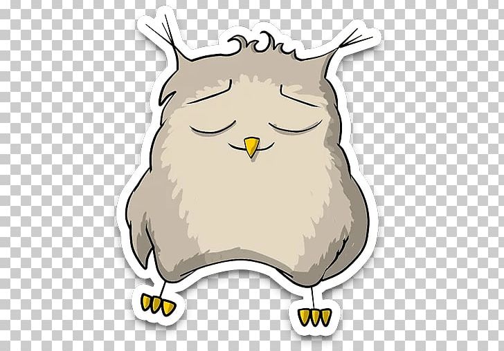 Sticker Owl Peter Griffin Beak PNG, Clipart, Animals, Beak, Bird, Cartoon, Cat Free PNG Download