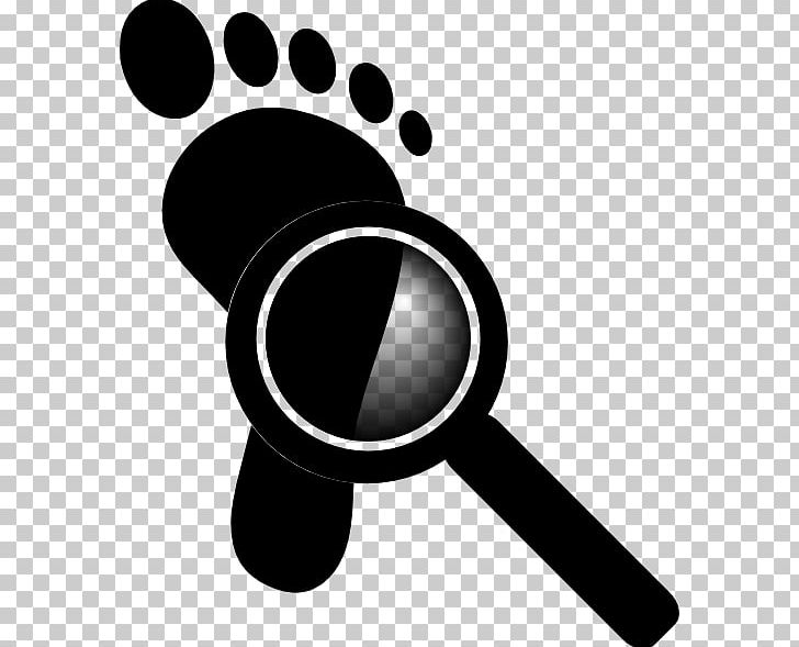 Computer Icons Footprint Magnifying Glass PNG, Clipart, Black, Black And White, Circle, Color, Computer Icons Free PNG Download