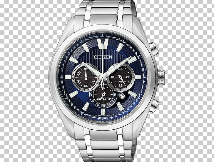 Eco-Drive Watch Citizen Holdings Titanium Chronograph PNG, Clipart, Accessories, Analog Watch, Blue, Citizen, Electric Blue Free PNG Download