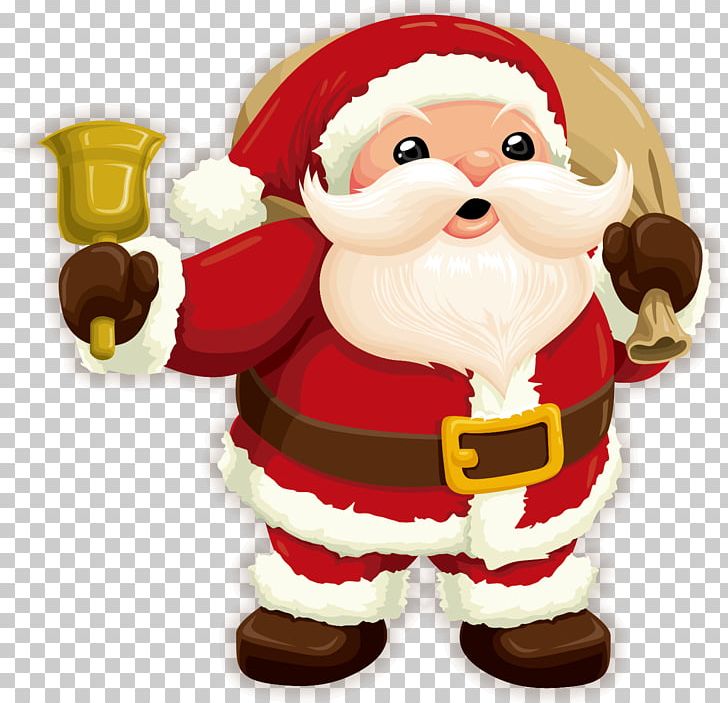 Santa Claus Christmas Gift PNG, Clipart, Bell, Boy Cartoon, Cartoon Character, Cartoon Couple, Cartoon Eyes Free PNG Download