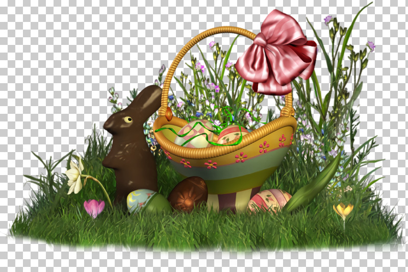 Grass Flowerpot Plant Houseplant Easter PNG, Clipart, Basket, Easter, Easter Basket Cartoon, Eggs, Flower Free PNG Download