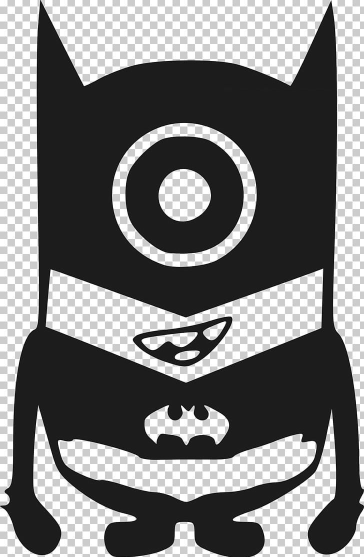 Decal Sticker Minions Die Cutting Despicable Me PNG, Clipart, Batman, Black, Black And White, Carnivoran, Cat Free PNG Download