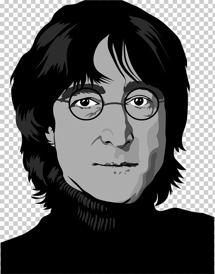 John Lennon Musician The Beatles PNG, Clipart, Black, Black Hair, Cartoon, Cartoon Teacher, Eye Free PNG Download