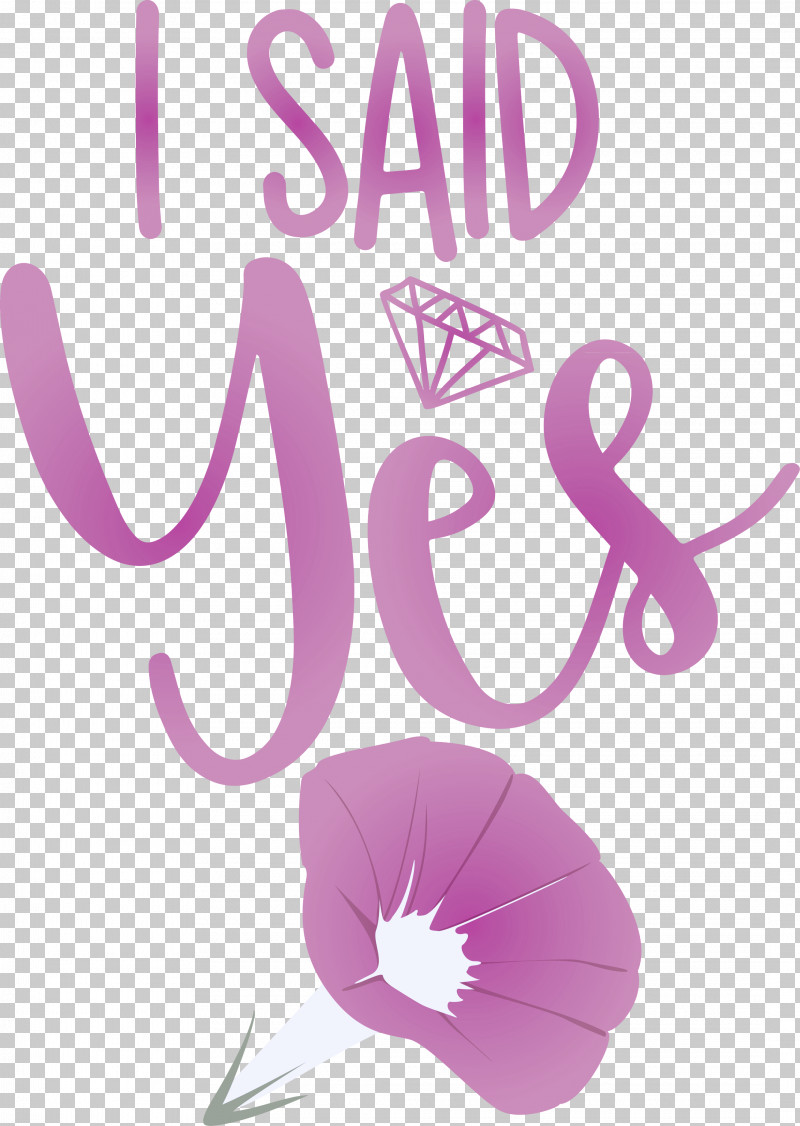 I Said Yes She Said Yes Wedding PNG, Clipart, Flower, I Said Yes, Lavender, Logo, Meter Free PNG Download