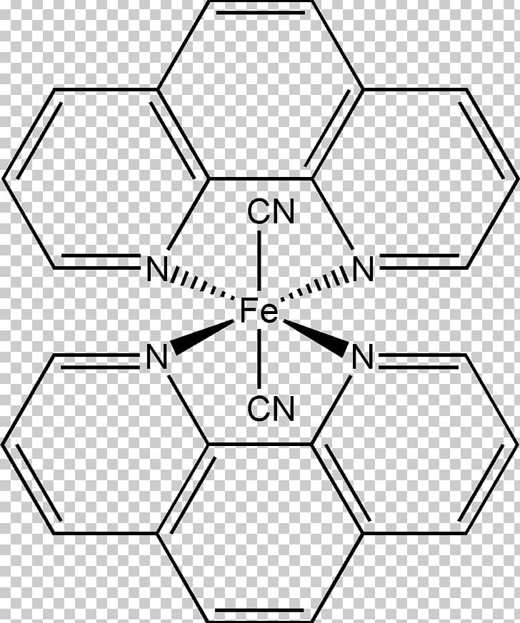 Ligand Phenanthroline Neocuproine Chemistry Molecule PNG, Clipart, Angle, Black, Black And White, Chemical Compound, Chemistry Free PNG Download