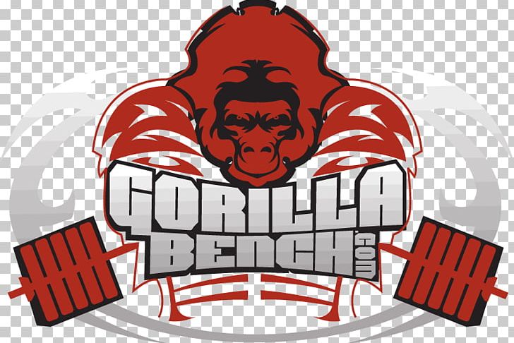 Gorilla Bench Fitness Centre Logo PNG, Clipart, Animals, Area, Bench, Bench Shirt, Brand Free PNG Download