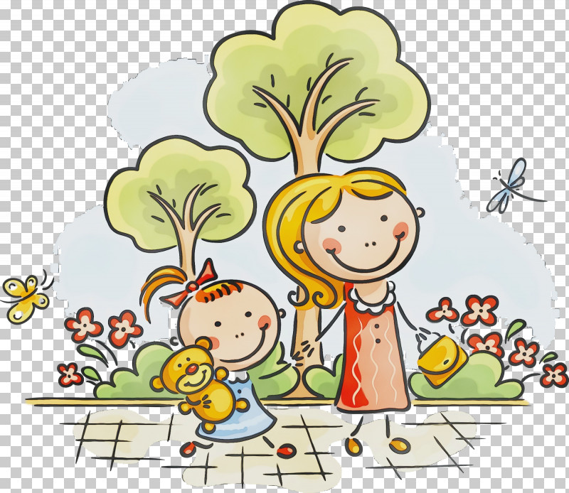 Cartoon Sharing Happy Child Plant PNG, Clipart,  Free PNG Download