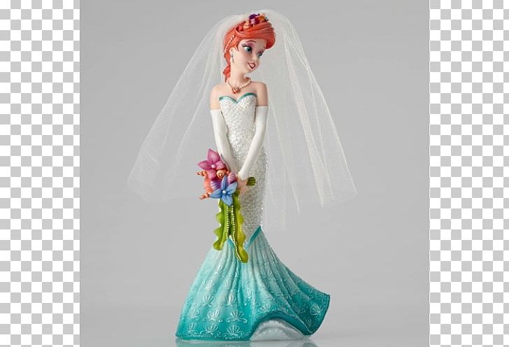 Ariel The Walt Disney Company Bride Figurine Wedding Dress Png