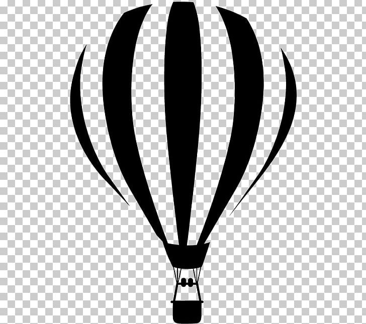 Hot Air Balloon Flight PNG, Clipart, Airship, Balloon, Black, Black And White, Drawing Free PNG Download
