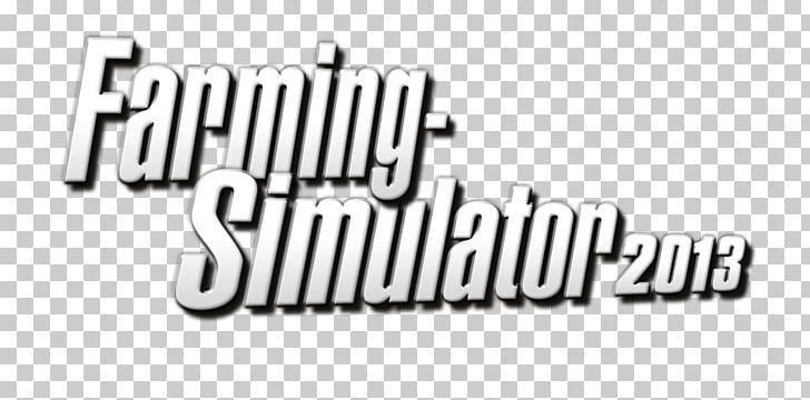 Farming Simulator 2013 Product Design Brand PNG, Clipart, Area, Black, Black And White, Brand, Download Free PNG Download