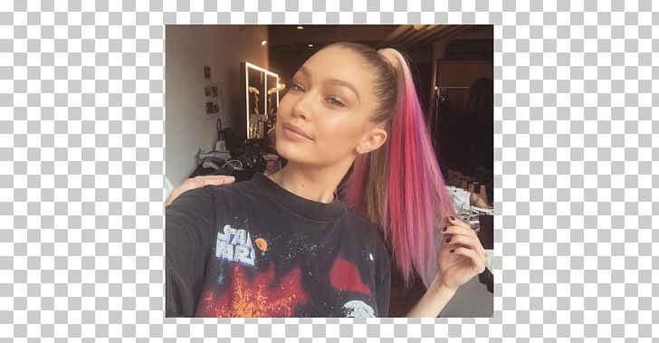 Gigi Hadid Human Hair Color Model Hair Coloring Png Clipart