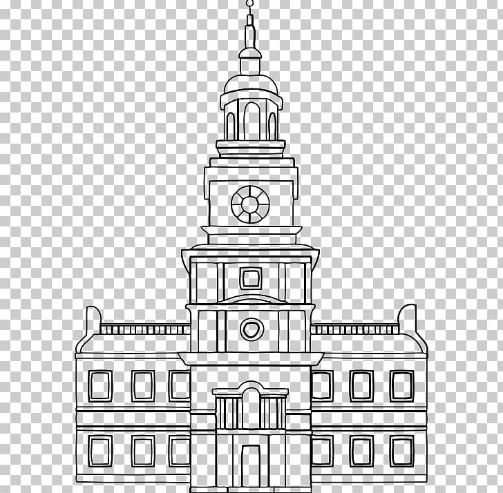 Independence Hall Independence National Historical Park City Hall PNG, Clipart, Area, Black And White, City Hall, Computer Icons, Drawing Free PNG Download