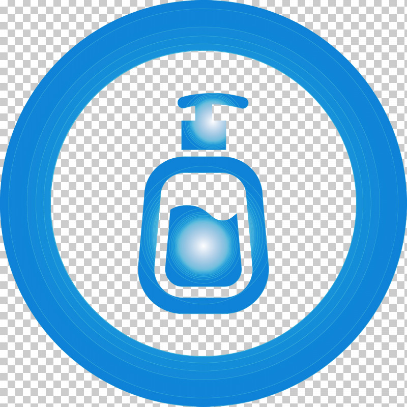 Blue Electric Blue Symbol Circle PNG, Clipart, Blue, Circle, Electric Blue, Hand Soap Bottle, Paint Free PNG Download