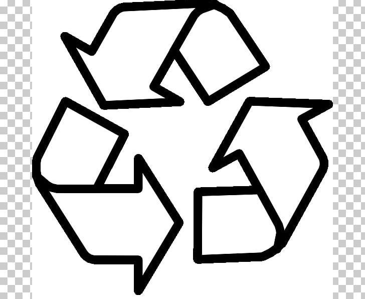 Paper Recycling Symbol Recycling Bin PNG, Clipart, Angle, Area, Black And White, Clip Art, Free Content Free PNG Download