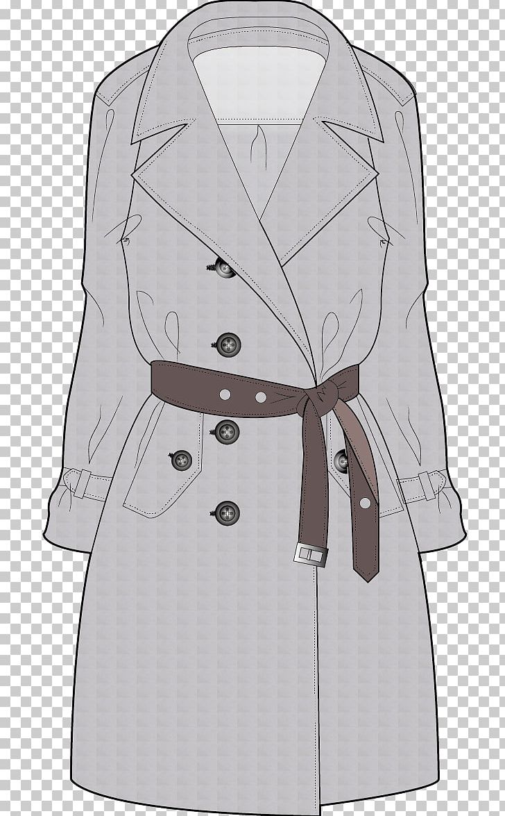 Trench Coat Robe Windbreaker PNG, Clipart, Black And White, Clothes Hanger, Fashion Design, Formal Wear, Trousers Free PNG Download