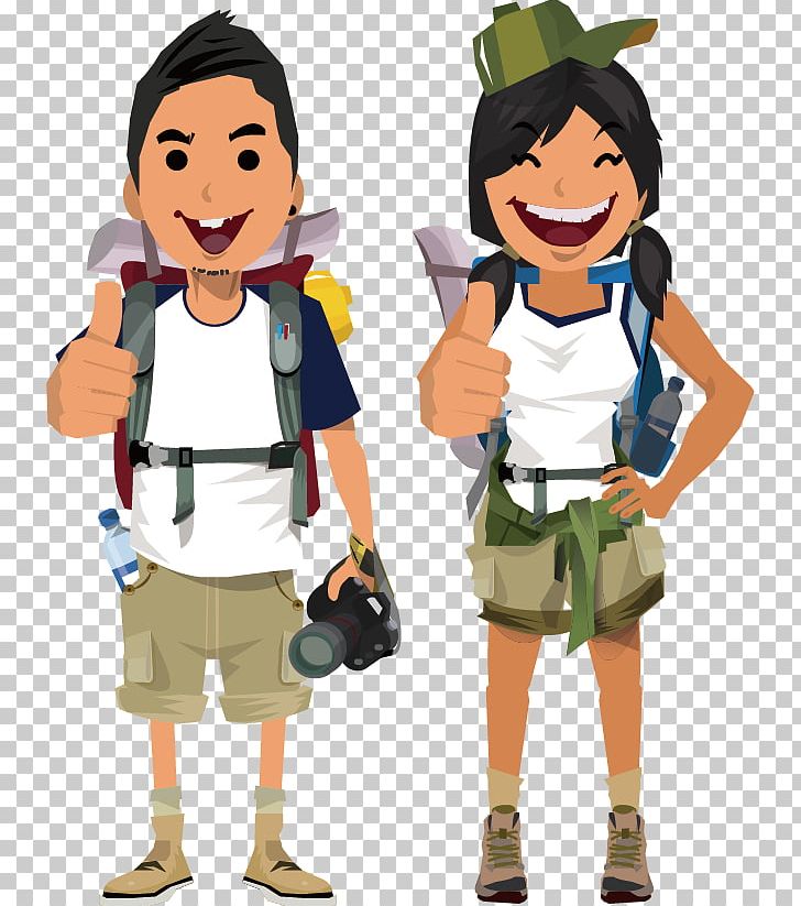 Cartoon Adventure Tourism Illustration PNG, Clipart, Adventure Travel, Art, Boy, Cartoon Couple, Child Free PNG Download