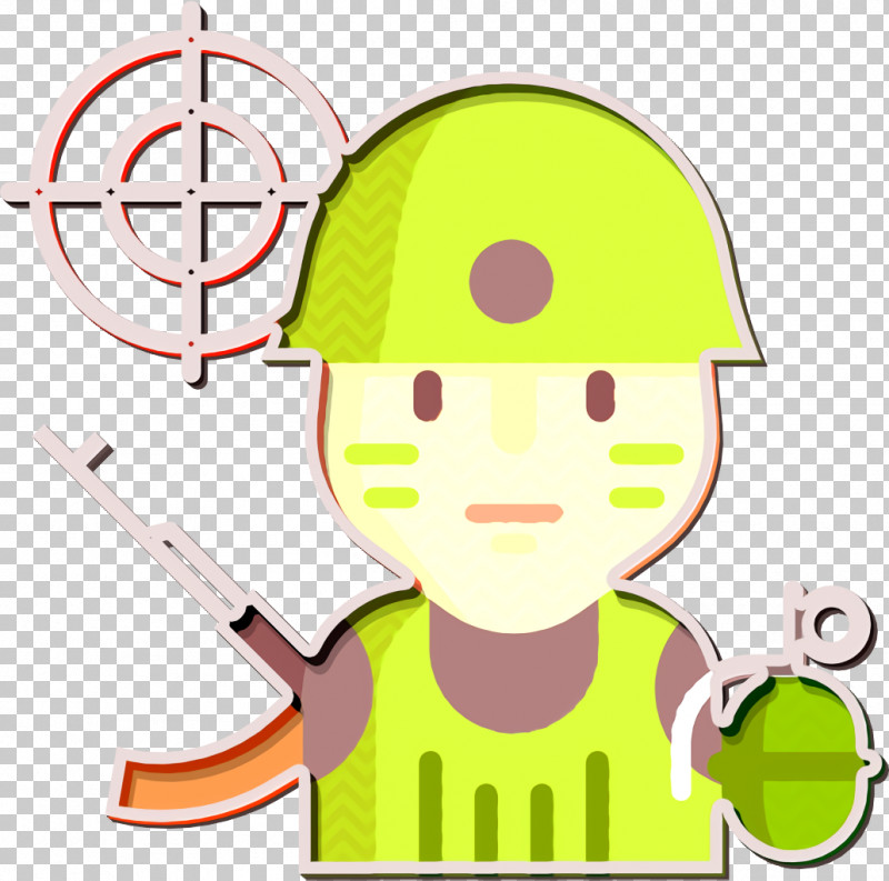 Professions And Jobs Icon Soldier Icon PNG, Clipart, Behavior, Cartoon, Geometry, Happiness, Human Free PNG Download