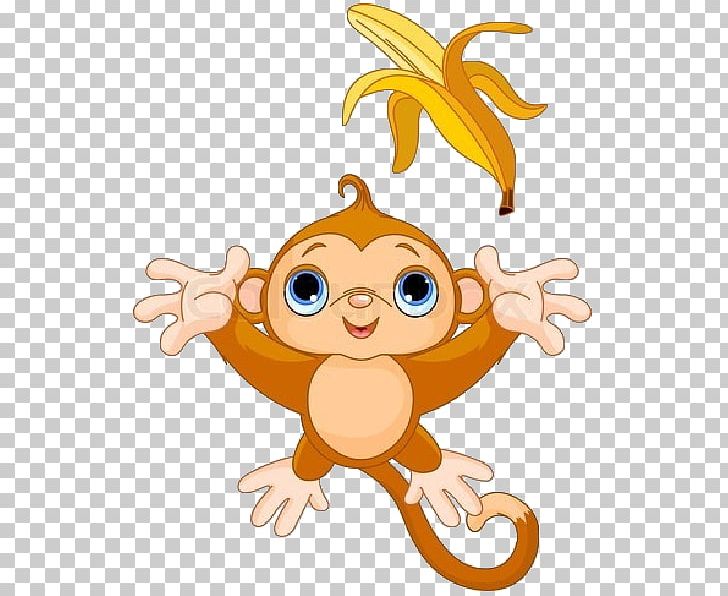 Banana Monkey PNG, Clipart, Art, Banana, Cartoon, Chimpanzee, Fictional Character Free PNG Download