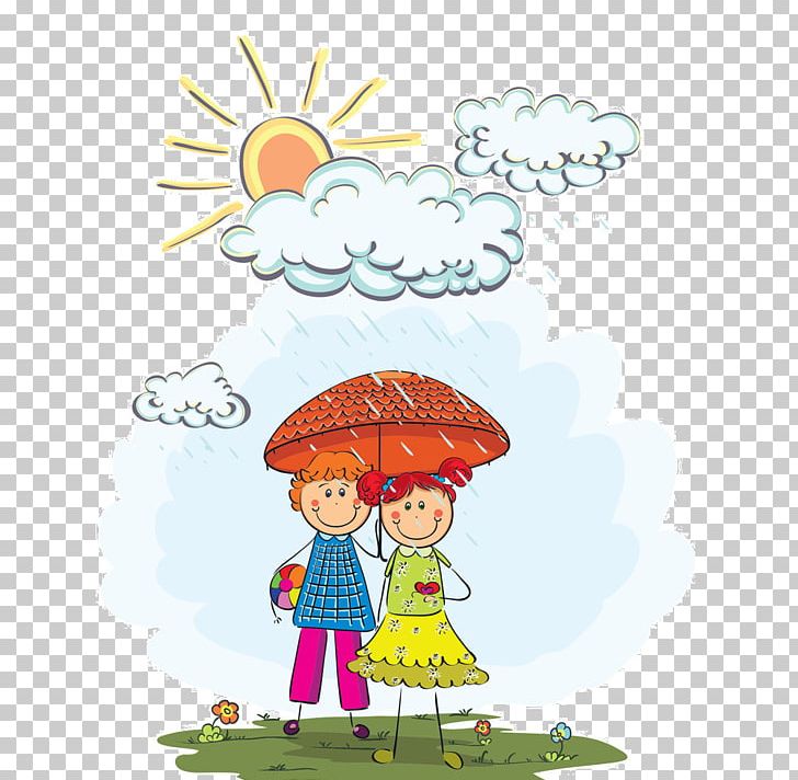 Thunderstorm Rain Drawing PNG, Clipart, Area, Art, Artwork, Cartoon, Cartoon Sun Free PNG Download