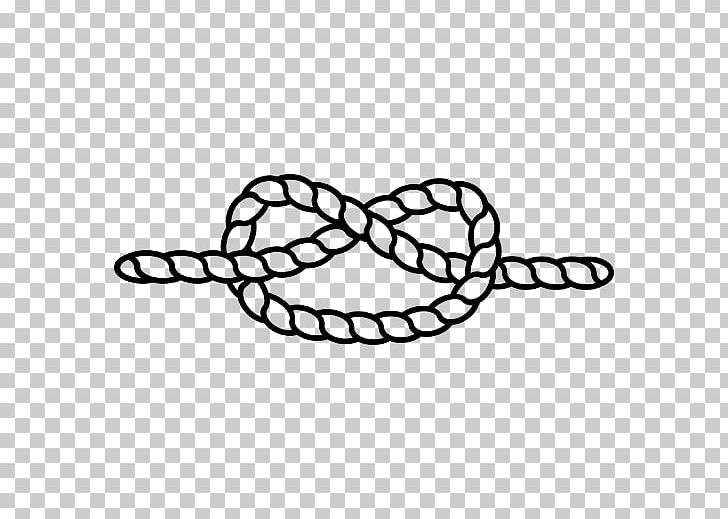 Knot Rope Computer Icons PNG, Clipart, Area, Art Illustration, Black And White, Celtic Knot, Circle Free PNG Download