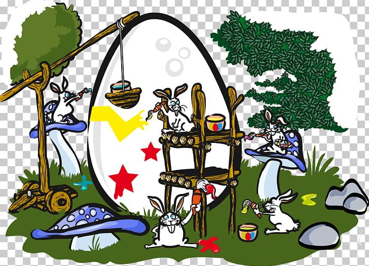 Cartoon Easter Illustration PNG, Clipart, Animal, Art, Broken Egg, Cartoon, Designer Free PNG Download