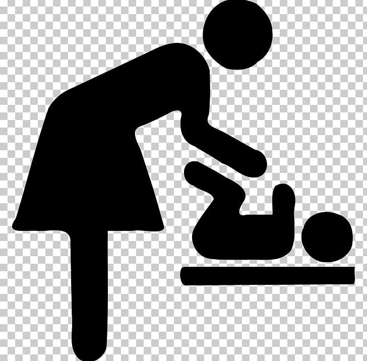 Diaper Infant Computer Icons Changing Tables PNG, Clipart, Area, Black And White, Change, Changing Tables, Child Free PNG Download