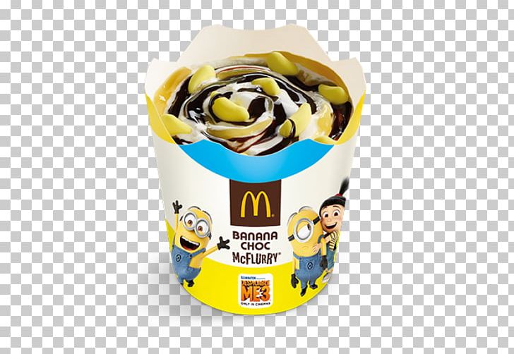 McFlurry Food Flavor McDonald's Minions PNG, Clipart, Banana, Cafe, Cup, Despicable Me, Despicable Me 3 Free PNG Download