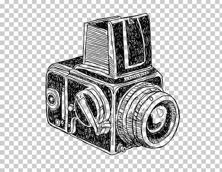 Camera Drawing Graphics Illustration PNG, Clipart, Automotive Design, Automotive Tire, Black And White, Camera, Demidov Free PNG Download