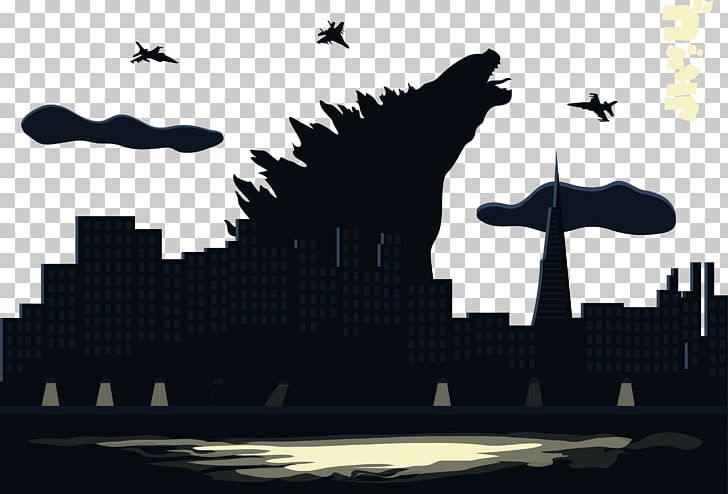 Godzilla Monster Film Illustration PNG, Clipart, Battle, Battle Vector, Black And White, Blaze And Monster Machines, Brand Free PNG Download
