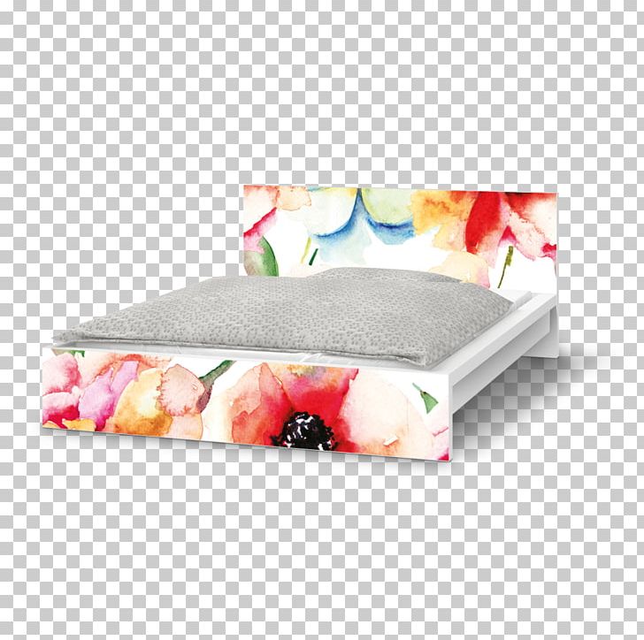 Petal Watercolor Painting Rectangle Flower Bed PNG, Clipart, Bed, Box, Color, Flower, Petal Free PNG Download