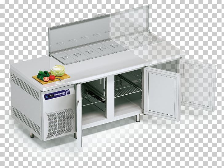 Table Refrigeration Desserte Saladette Furniture PNG, Clipart, Angle, Assortimento, Bar, Cold, Desk Free PNG Download