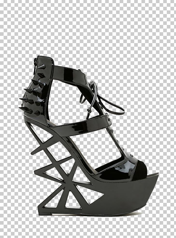 Shoe High-heeled Footwear Wedge Clothing PNG, Clipart, Accessories, Background Black, Black, Black And White, Black Board Free PNG Download