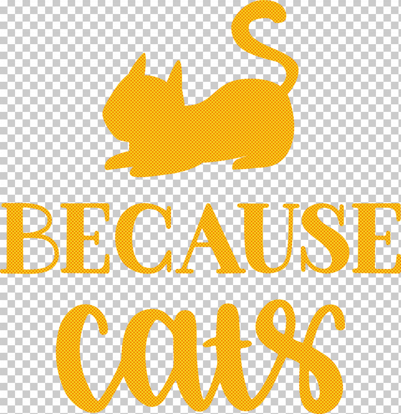 Because Cats PNG, Clipart, Biology, Line, Logo, Mathematics, Meter Free PNG Download