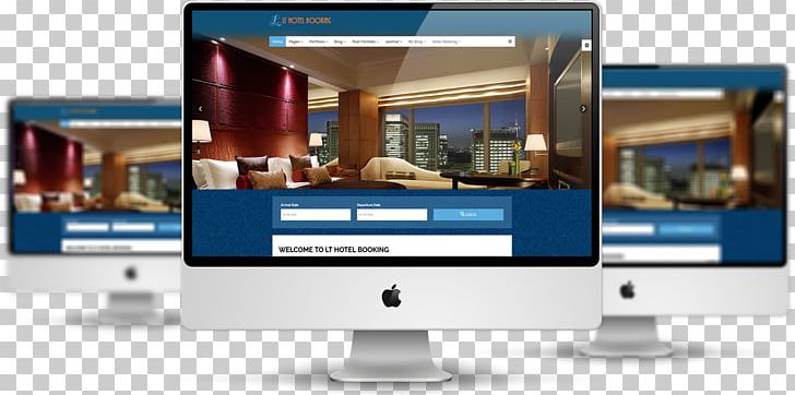 Responsive Web Design Web Template System Hotel Joomla PNG, Clipart, Computer Monitor, Computer Monitors, Computer Software, Display Advertising, Display Device Free PNG Download