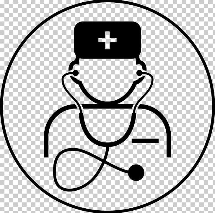 Physician Medicine Computer Icons Health Care PNG, Clipart, Black And White, Computer Icons, Desktop Wallpaper, Headgear, Health Care Free PNG Download