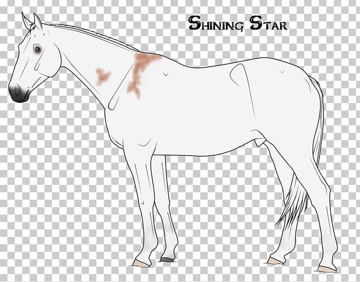 Mule Foal Stallion Mustang Pony PNG, Clipart, Animal, Animal Figure, Artwork, Bit, Black And White Free PNG Download