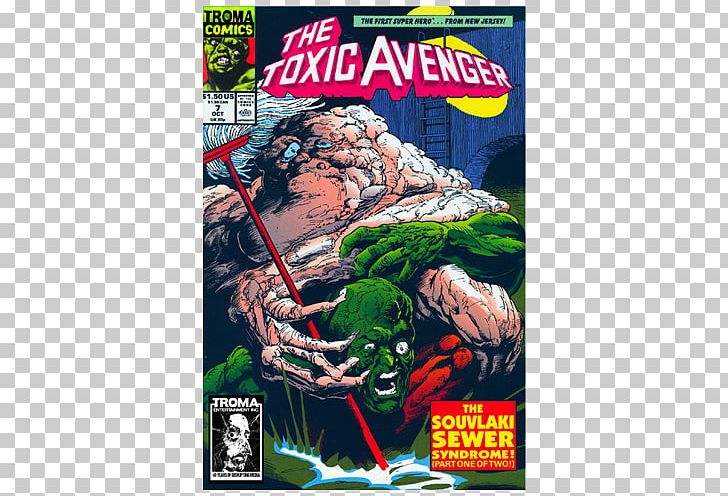 Superhero Black Panther Comic Book Comics The Toxic Avenger PNG, Clipart, Action, Action Figure, Black Panther, Citizen Toxie The Toxic Avenger Iv, Comic Book Free PNG Download