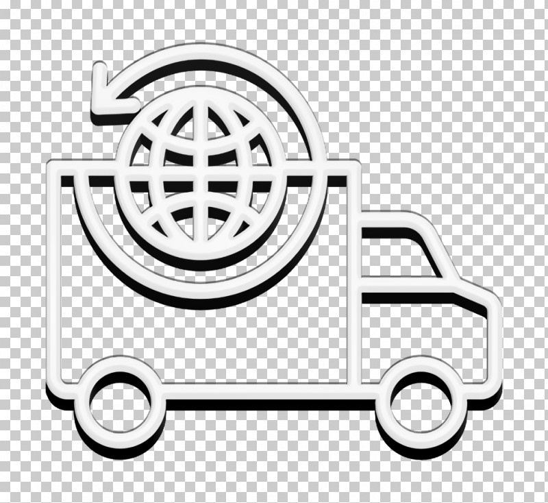 Truck Icon Ecommerce Icon Global Icon PNG, Clipart, Black, Black And White, Ecommerce Icon, Global Icon, Line Free PNG Download