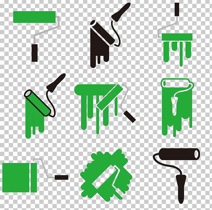 Paint Rollers Computer Icons PNG, Clipart, Angle, Area, Brand, Brush, Brush Effect Free PNG Download