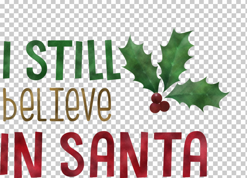 Believe In Santa Santa Christmas PNG, Clipart, Believe In Santa, Biology, Christmas, Fruit, Leaf Free PNG Download