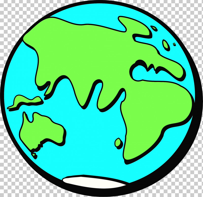 Green Aqua World Sticker PNG, Clipart, Aqua, Green, Paint, Sticker, Watercolor Free PNG Download
