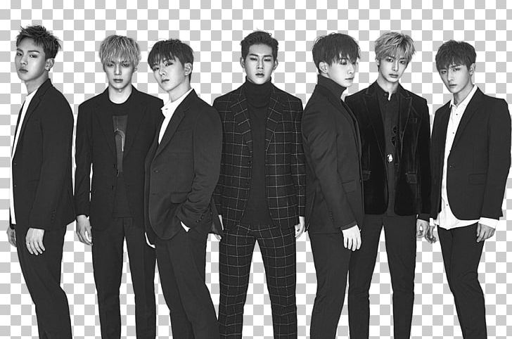 Monsta X K-pop HERO RUSH PNG, Clipart, Black And White, Business, Comeback, Fictional Characters, Formal Wear Free PNG Download
