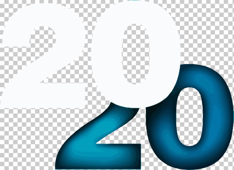 Happy New Year 2020 Happy 2020 2020 PNG, Clipart, 2020, Aqua, Azure, Blue, Electric Blue Free PNG Download